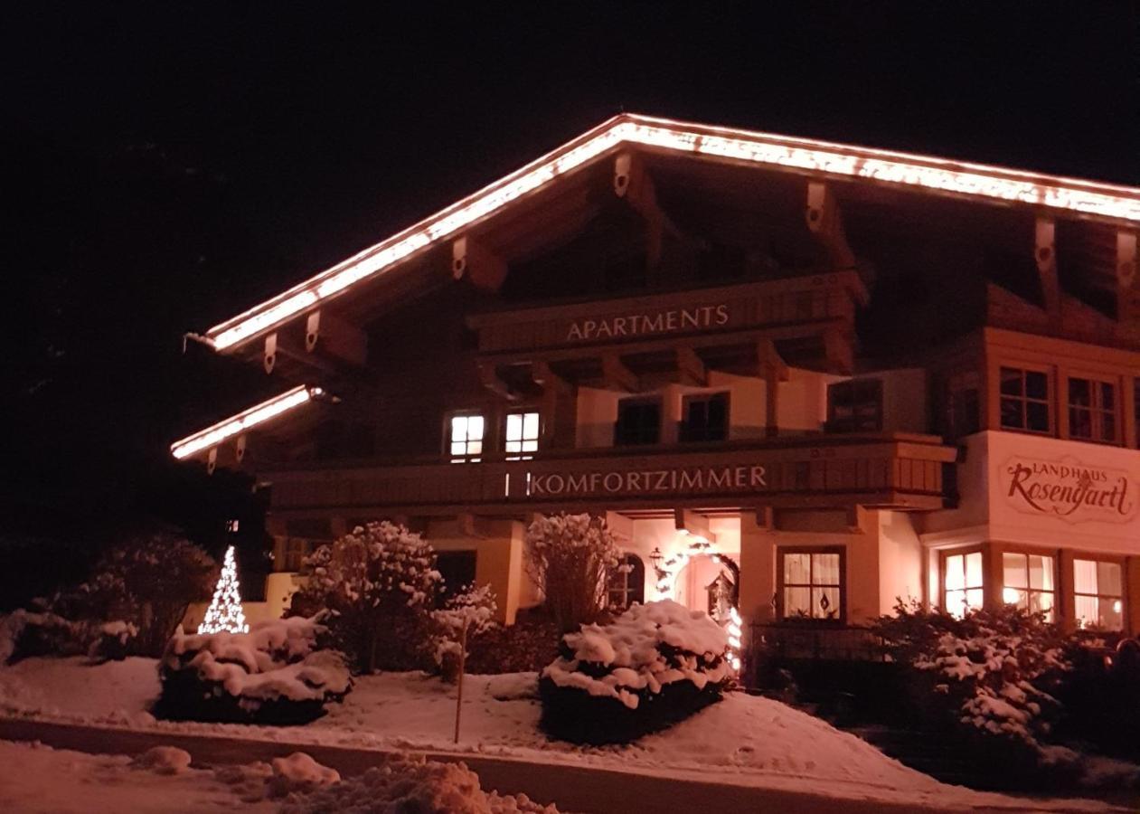 Landhaus Rosengartl Krimml Lägenhet Oberkrimml Exteriör bild